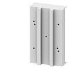 ШИННЫЙ АДАПТЕР 185MM WIDE FOR SWITCHING UNITS UP TO 630A (3KA53,3KL52/53,3NP42, WITH 3VF4/5, 3VL1-4, IN CONNECTION WITH 8US1927-4AF0 MOUNTING PLATE ONLY. 60MM SYSTEM, 5 + 10MM BUSBAR THICKNESS WITHOUT CONNECTION WIRING