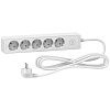 SE Unica Extend Бел Удлинитель 5 розеток 2К+З, кабель 3м, Schneider Electric, Белый, ST9453W
