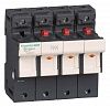 SE Разделитель-предохранитель 50A с указателем срабатывания 3Р+N 14х51, Schneider Electric, , DF143NVC