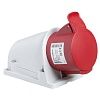 SE PratiKa Розетка настенная, 32А 3P+H+З 380V IP44 (PKY32W435), Schneider Electric, , PKY32W435