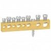 КЛЕММНЫЕ КОЛОДКИ НЕИЗОЛИРОВАННЫЕ, крепл.винт М4, 1x16+4x10+3x6, Италия Schneider Electric