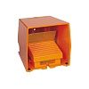 SE Педальный выключатель металлический, Schneider Electric, Оранжевый, XPER511