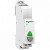 SE Acti 9 Серая Кнопка управления iPB 1НО +зеленый индикатор, Schneider Electric, , A9E18036