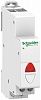 SE Acti 9 iIL Индикатор световой желтый 230В, Schneider Electric, , A9E18324